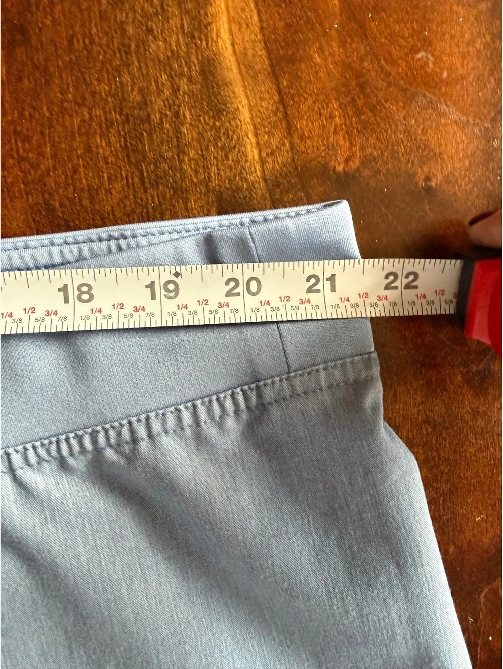 FIGS Technical Collection Blue Drawstring Pants with Back Pockets